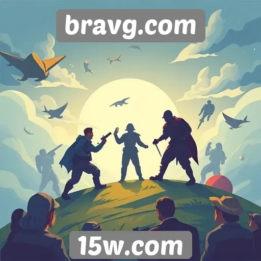 comunidade ativa no bravg.com discute jogos e estratégias